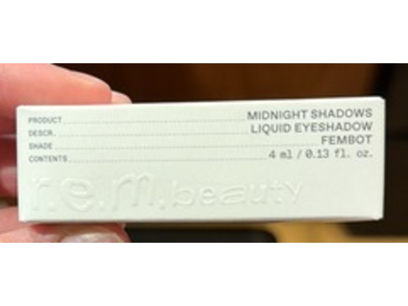 Rem Beauty Midnight Shadows Liquid Eyeshadow, Fembot, 0.13 fl oz/4 mL