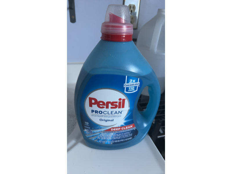 Persil ProClean Original Liquid Laundry Detergent, Deep Clean, 64 Loads, 100 fl oz/2.95 L