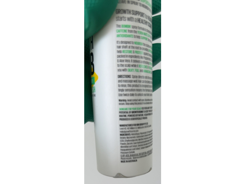 Growth Bomb Restore & Refresh Supercharge Spray, 6.51 fl oz/185 mL
