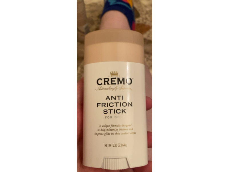 Cremo Anti Friction Body Stick, 2.25 oz/64 g