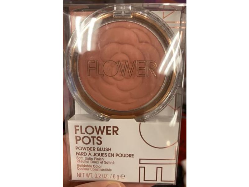 Flower Pots Powder Blush , Spiced Petal, 0.2 oz/6 g