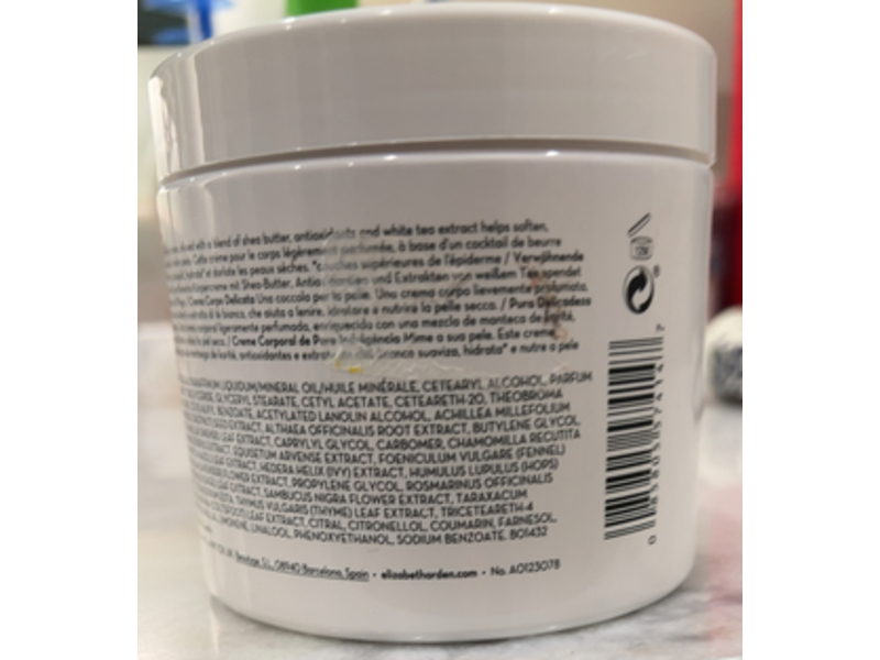 Elizabeth Arden White Tea Body Cream, Ginger Lily, 13.5 fl oz/400 mL