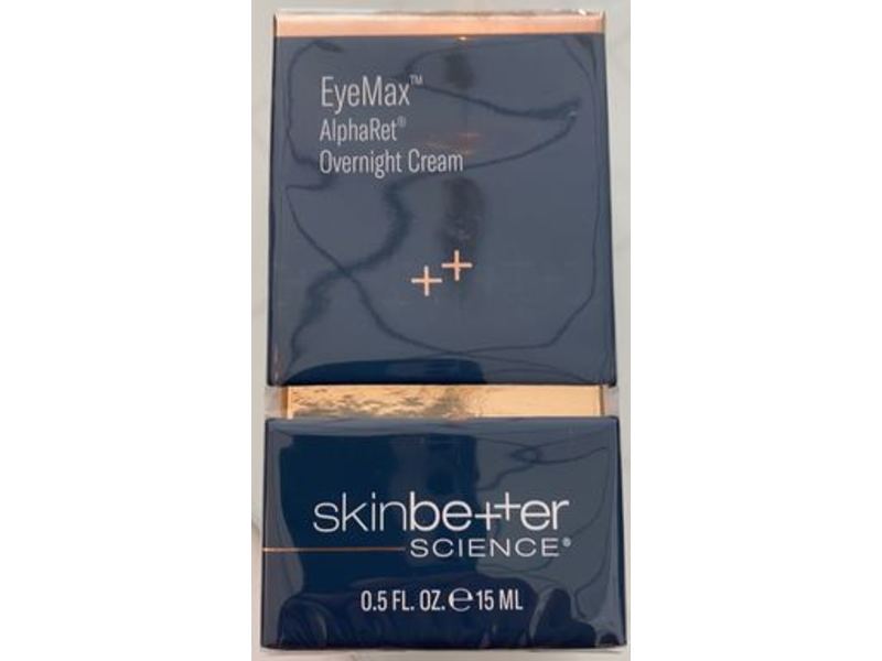 Skinbetter Science Eyemax Alpharet Overnight Cream, 0.5 fl oz/15 mL