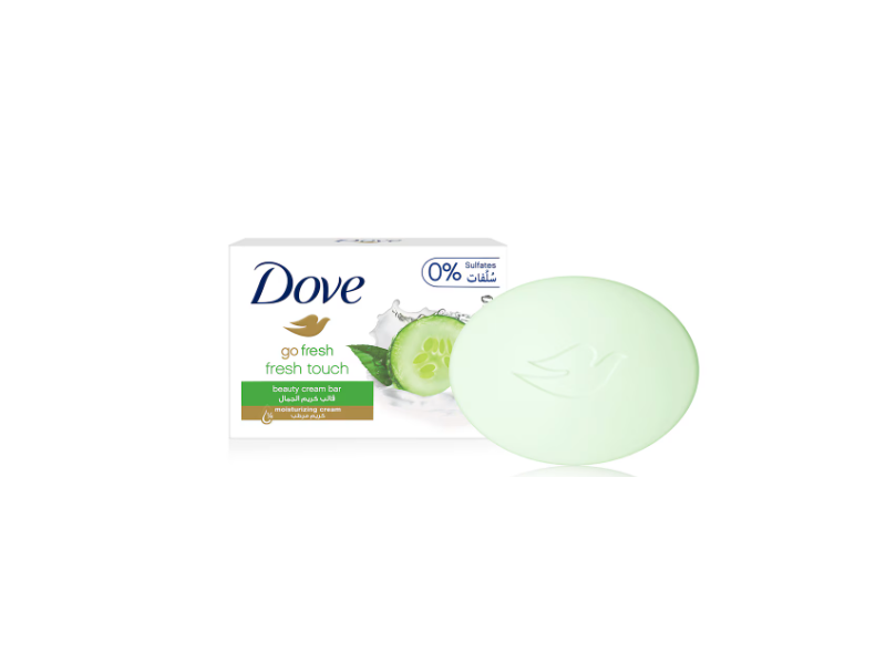 Dove Go Fresh Touch Beauty Cream Bar, Cucumber, 100 g