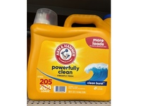 Arm & Hammer Powefully Clean Laundry Detergent, Clean Burst, 205 Loads, 205 fl oz/6.06 mL - thumbnail 3