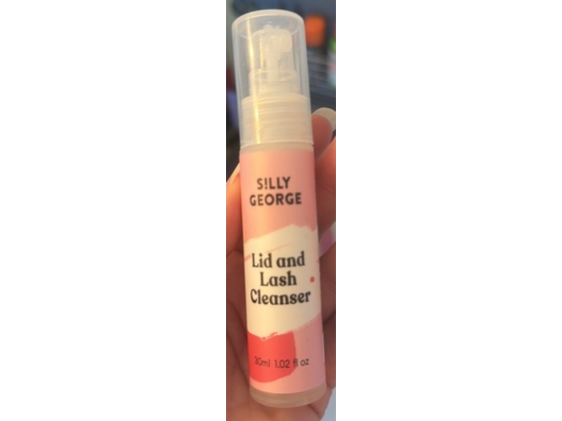 Silly George Lid & Lash Cleanser, 1.02 fl oz/30 mL