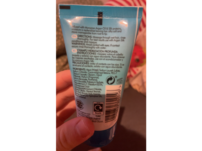 Creightons Intense Hydration Moisture Rich Shampoo, Argan Silk, 1.7 fl oz/50 mL