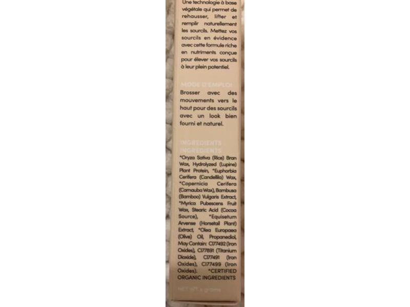 Fitglow Beauty Plant Protein Brow Gel, Taupe Blonde, 4 g