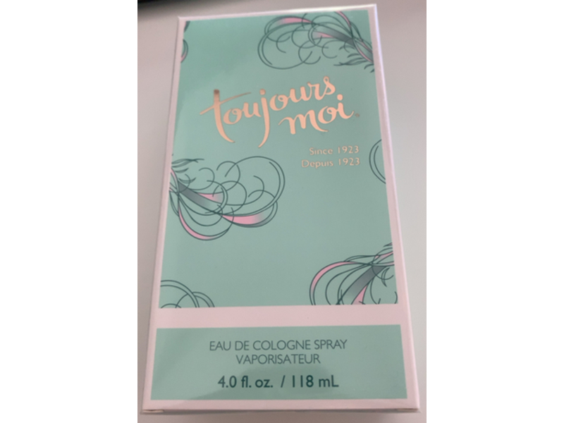 Dana Toujours Moi Eau De Cologne Spray Vaporisateur, 4.0 fl oz/118 mL