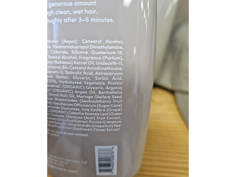 Seven Satara Volume Conditioner, 10.7 fl oz/315 mL