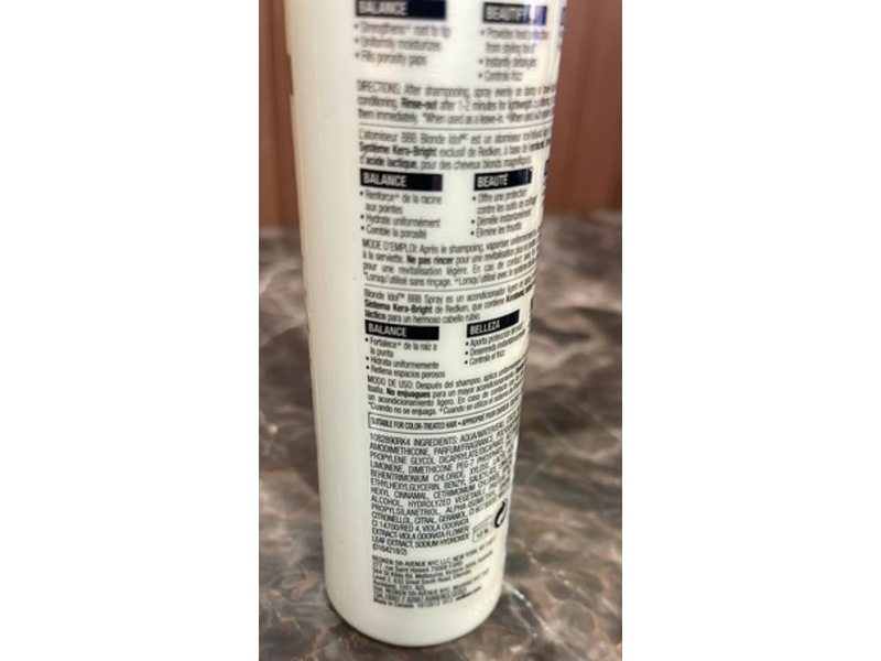 Redken Blonde Idol Bbb Spray Conditioner, 5 fl oz/150 mL
