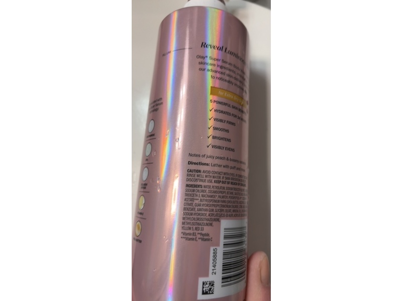 Olay Super Serum Body Wash, Extra Dry Skin, 20 fl oz/591 mL