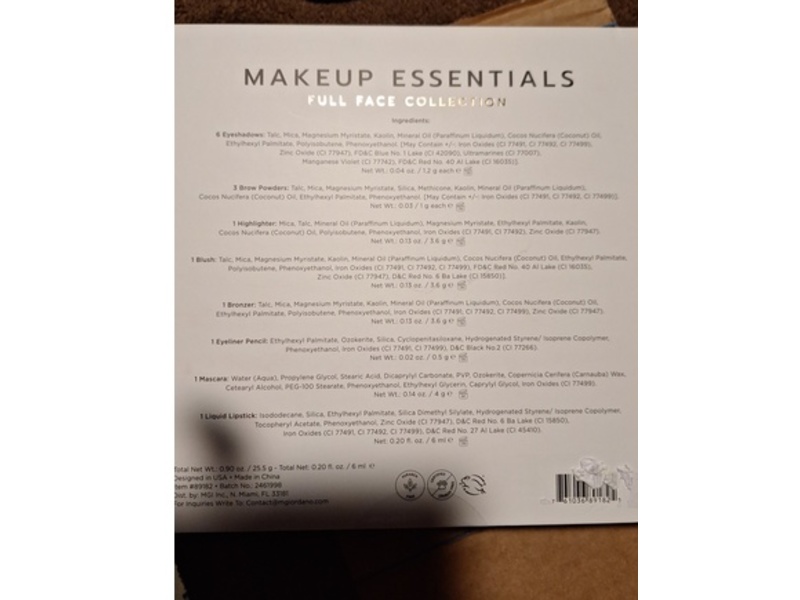 The Beauty Bar Makeup Essentials Full Face Collection, 0.20 fl oz/6 mL