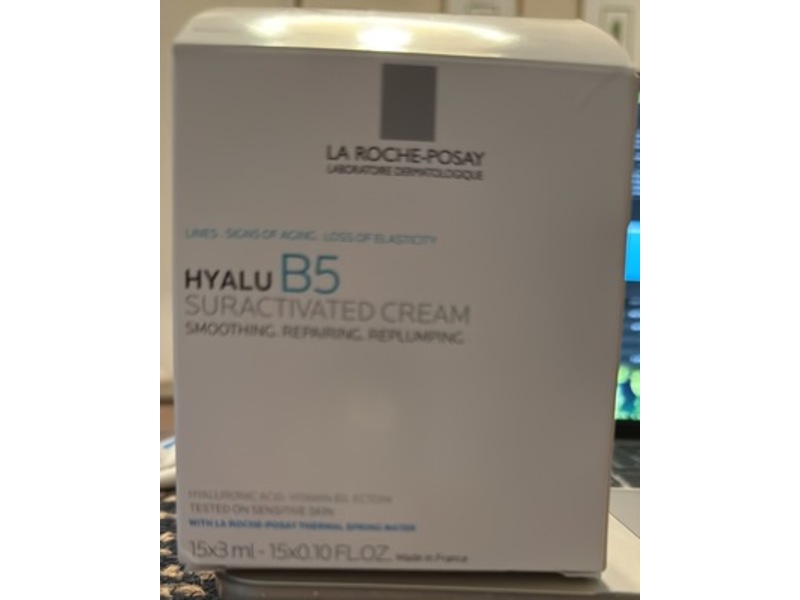 La Roche-Posay Hyalu B5 Suractivated Cream, 0.10 fl oz/3 mL, 15 Count