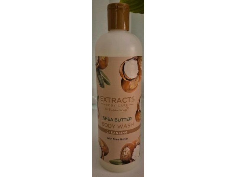 Superdrug Extracts Cleansing Body Wash, Shea Butter, 500 mL