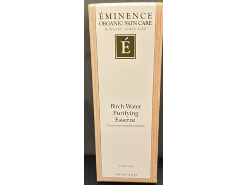 Eminence Organic Birch Water Purifying Essence, 4 fl oz/120 mL