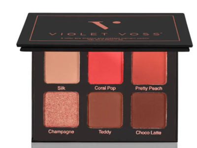 Violet Voss Eye Shadow Palette, Coral Pop, 0.28 oz/8 g