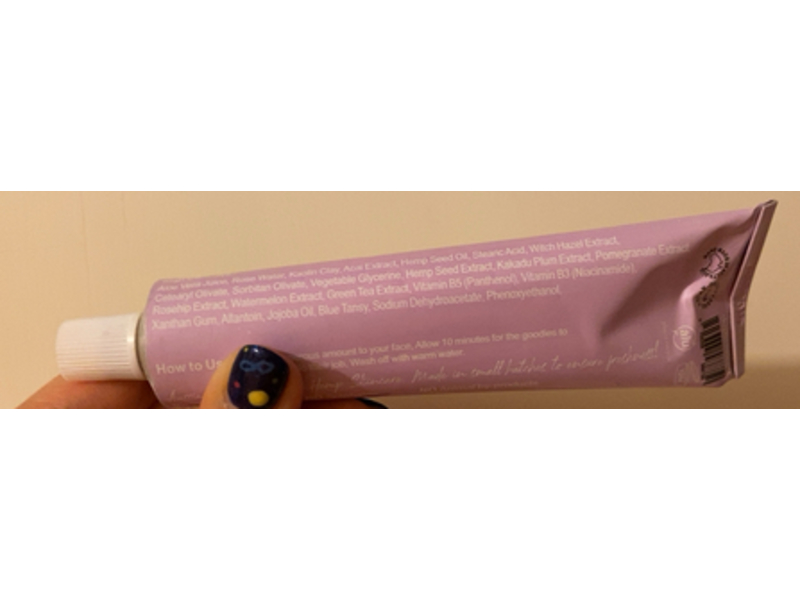 Dope Skin Co Antioxidant Acai Clay Mask, 2.37 fl oz/70 mL