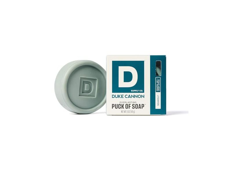 Duke Cannon Everlasting Puck Of Soap, Seawolf, 5 oz/141 g