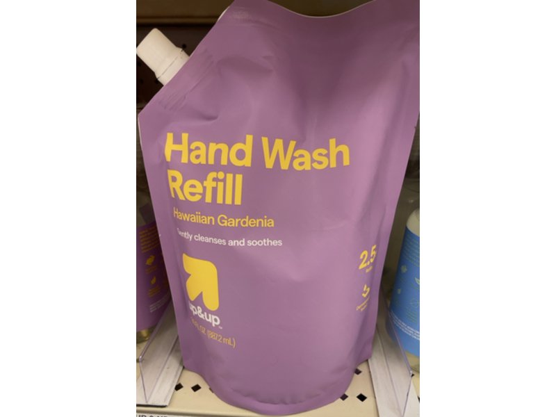Up&Up Hand Wash Refill, Hawaiian Gardenia, 30 fl oz/887.2 mL
