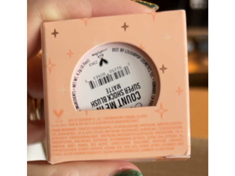 Colourpop Super Shock Blush, Count Me In, 0.15 oz/4.2 g