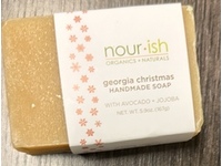 Nourish Handmade Soap, Georgia Christmas, Avocado + Jojoba, 5.9 oz/167 g - thumbnail 2
