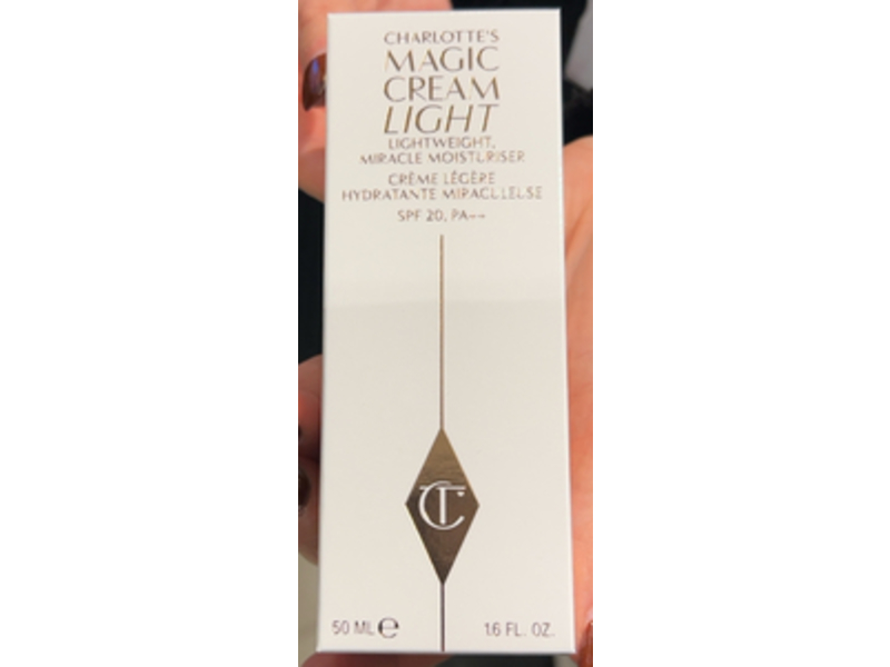 Charlotte Magic Cream Light Miracle Moisturiser, SPF 20 PA+++, 1.6 fl oz/50 mL