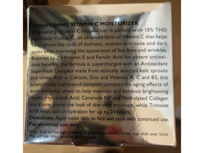 Peter Thomas Roth Brightening Vitamin C Moisturizer, Potent - C, 1.7 fl oz/50 mL