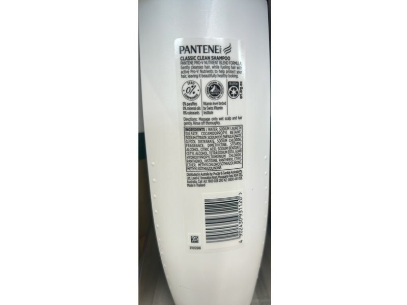 Pantene Pro-V Classic Clean Shampoo, 375 mL