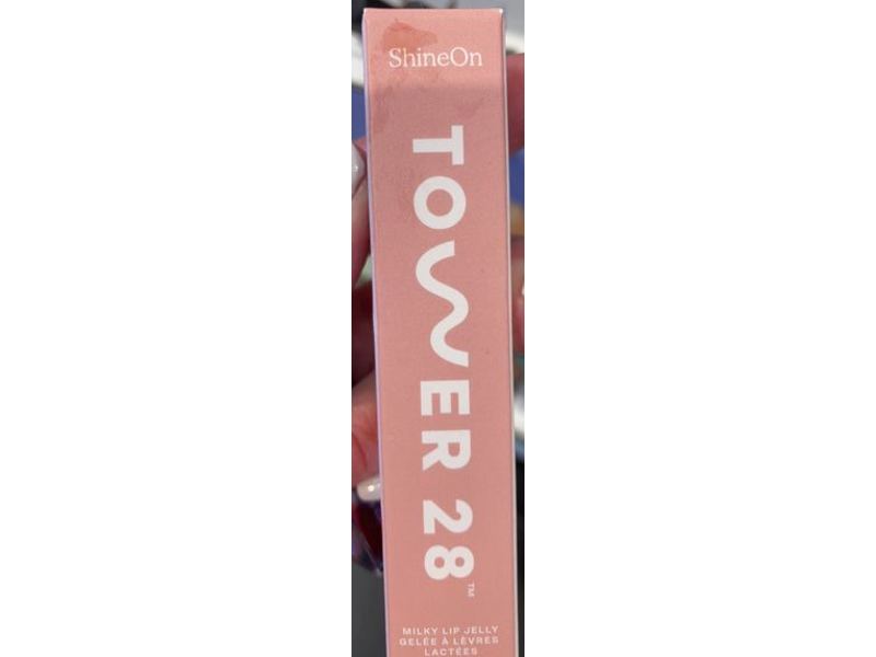 Tower 28 Shine On Milky Lip Jelly, Oat, 0.13 fl oz/3.9 mL