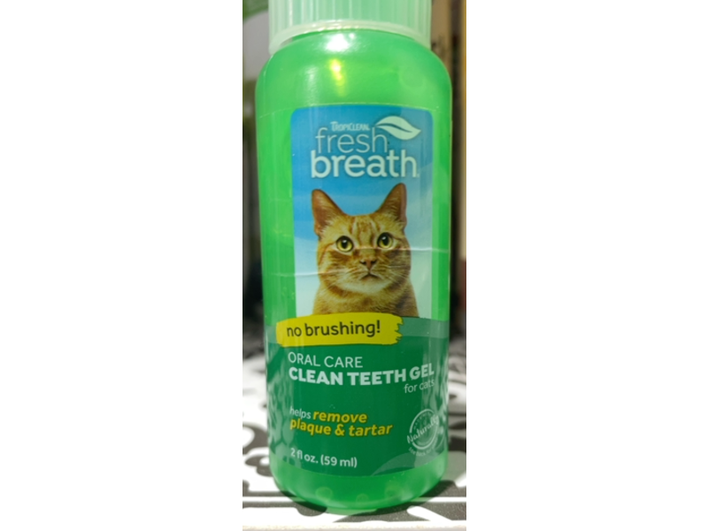 Tropiclean Fresh Breath Oral Care Clean Teeth Gel, 2 fl oz/59 mL