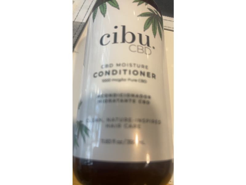 Cibu CBD Moisture Conditioner, 11.83 fl oz/350 mL