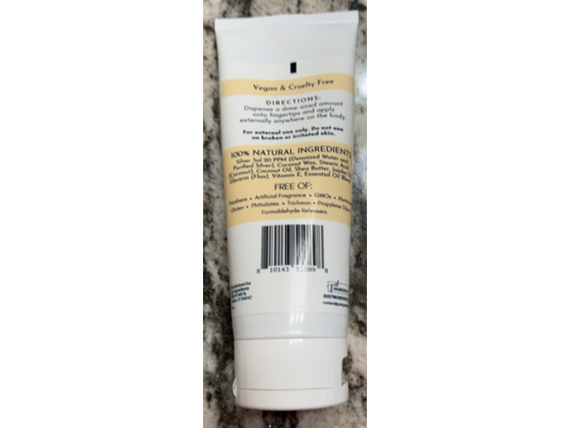 Just Ingredients Coconut Vanilla Body Lotion, Shea Butter & Jojoba Oil, 8 oz/226 g