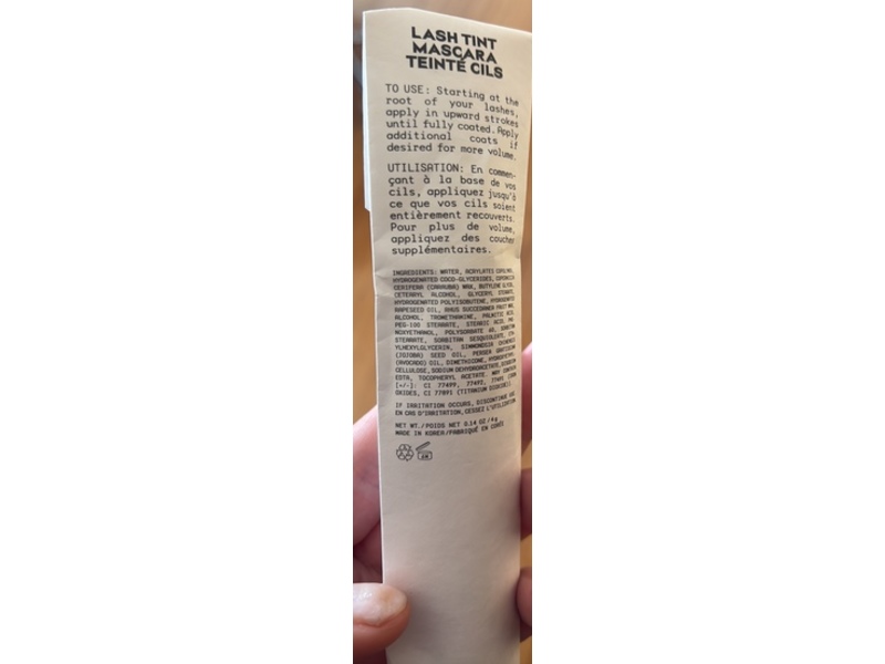 19/99 Beauty Lash & Brow Tint Mascara, Black, 0.14 fl oz/4 g