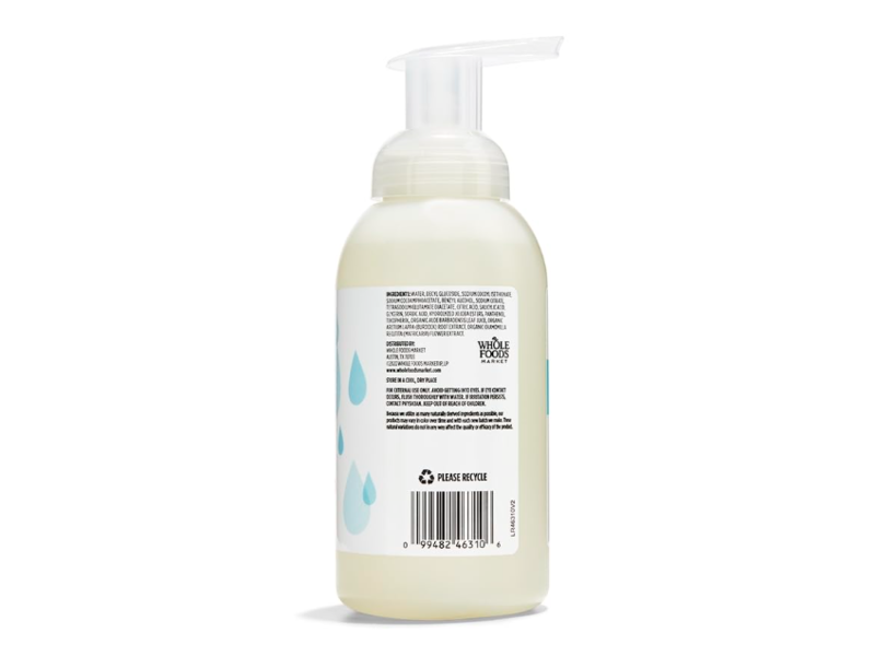365 By Whole Foods Market Foaming Hand Soap, Fragrance Free, 12 fl oz/355 mL, Pack Of 3