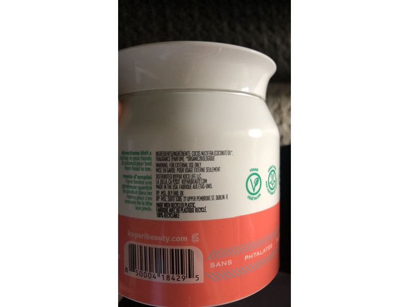 Kopari Organic Tropical Coconut Melt, 5.1 fl oz