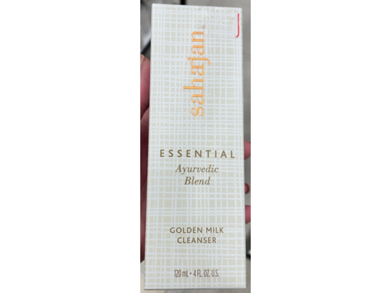 Sahajan Golden Milk Cleanser, Essential Ayurvedic Blend, 4 fl oz/120 mL