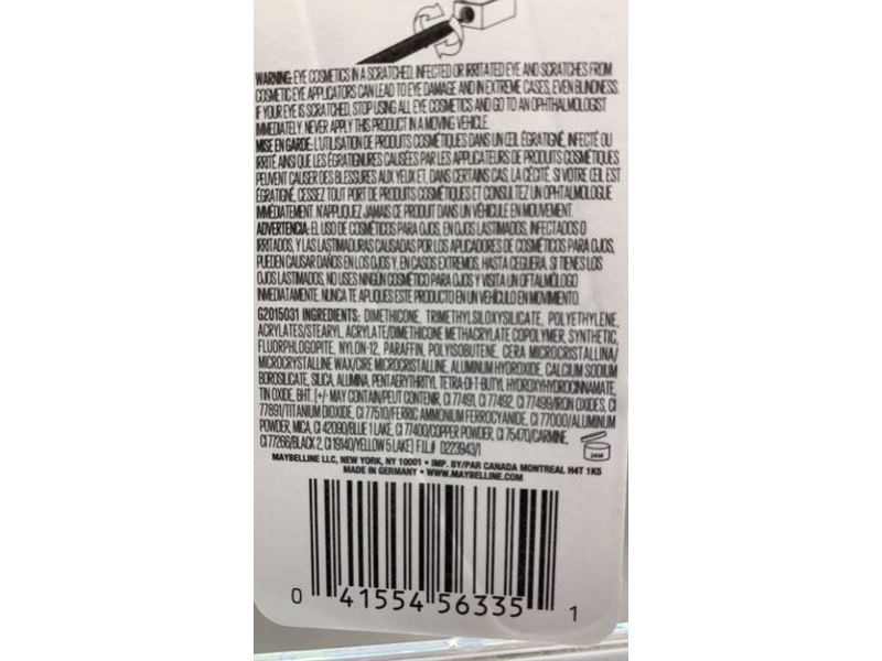 Maybelline New York Tattoo Studio Eyeliner, Bold Brown, 0.04 oz/12 g