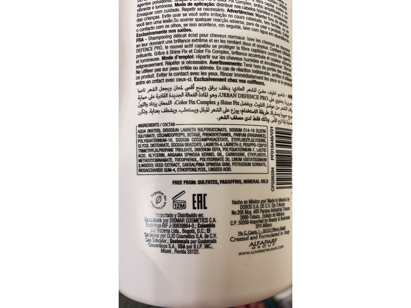 Alfaparf Milano Semi Di Lino Illuminating Low Shampoo, Diamond Normal Hair, 33.8 fl oz/1000 mL