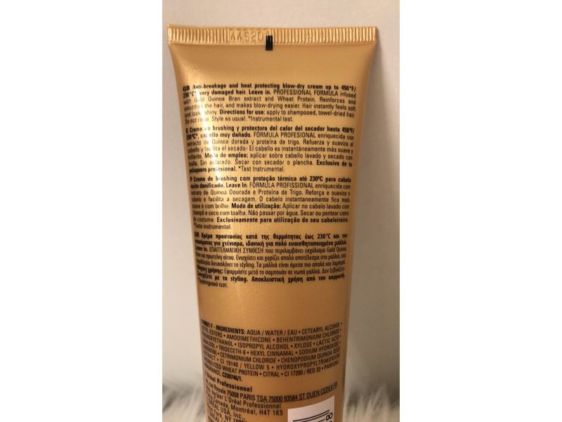 L'oreal Professional Serie Expert Absolut Repair, Gold Quinoa + Protein, 4.2 fl oz/125 ml