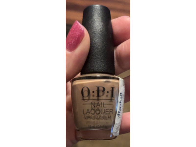 O.P.I Nail Lacquer, Over the Taupe, 0.5 fl oz/15 mL