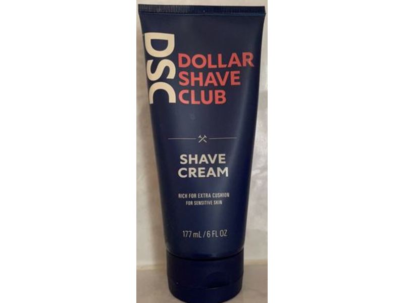 Dollar Shave Club Shave Cream, 6 fl oz/177 mL