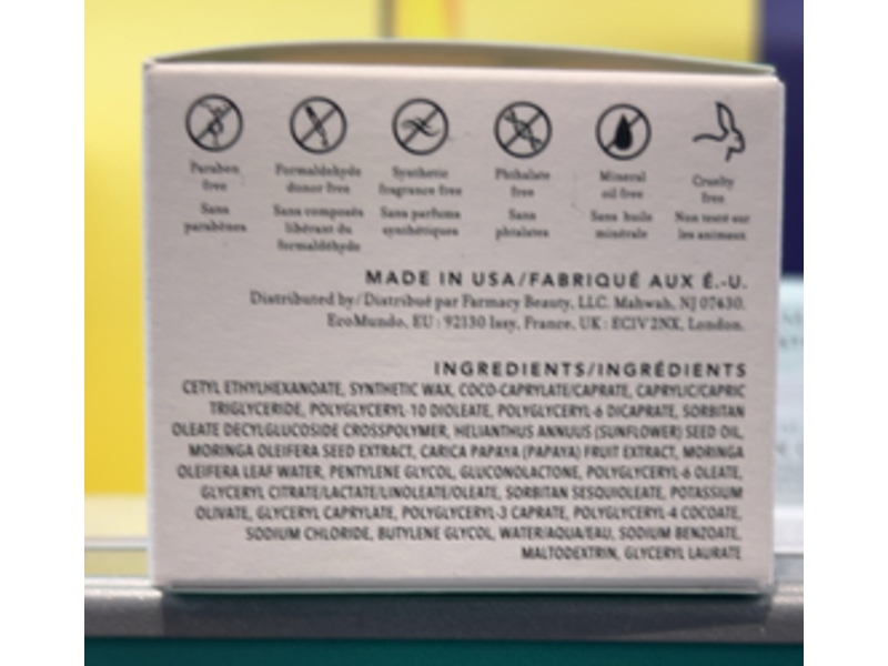 Farmacy Clearly Clean Makeup Meltaway Cleansing Balm, 1.7 fl oz/50 mL