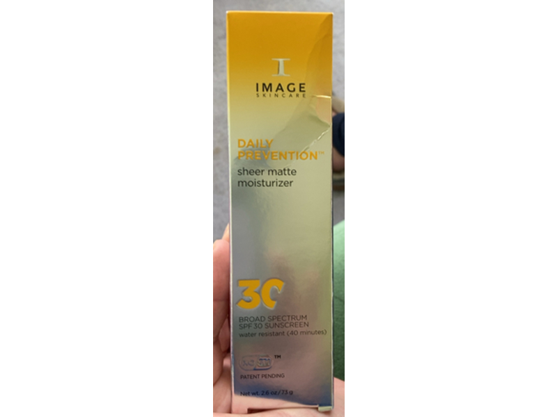 Image Skincare Daily Prevention Sheer Matte Moisturizer, SPF 30, 2.6 oz/73 g