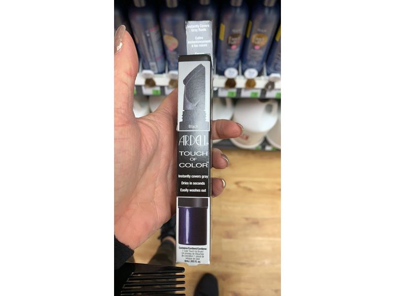 Ardell Touch of Color Hair Dye, Black, 0.2 fl oz