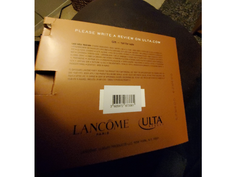 Lancome Lash Idole Mascara, Glossy Black, 0.008 fl oz