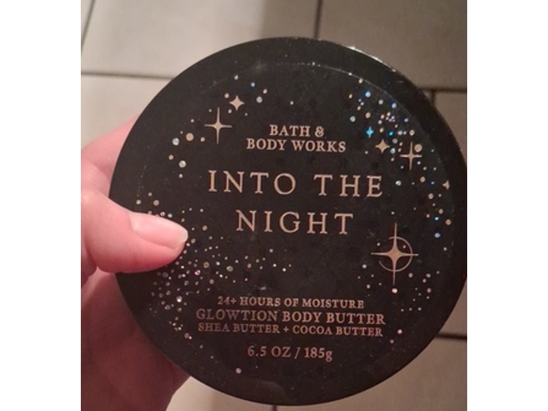 Bath & Body Works Glowtion Body Butter, Into The Night, 6.5 fl oz/185 g
