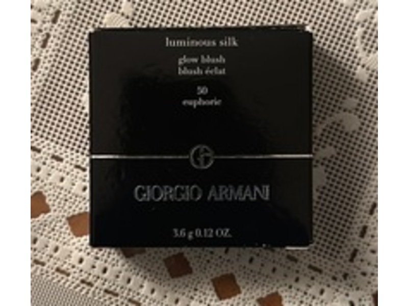 Giorgio Armani Luminous Silk Glow Blush, 50 Euphoric, 0.12 oz/3.6 g