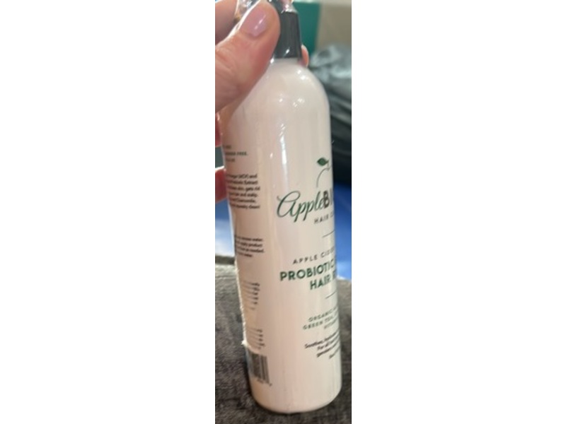 AppleBiotic Apple Cider Vinegar Probiotic Extract Hair Rinse, 8 oz/180 mL
