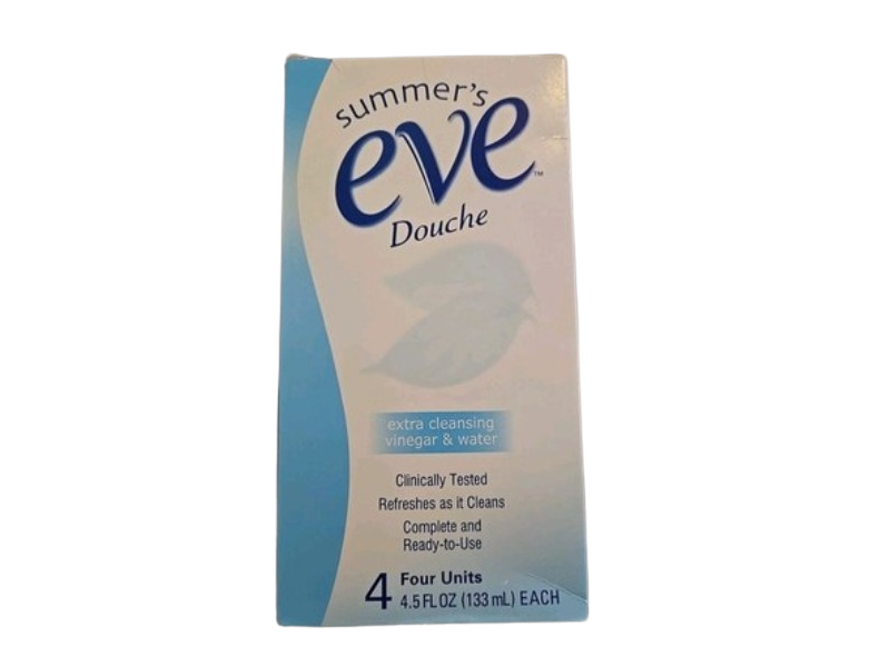 Summer's Eve Douche, Vinegar & Water, 4.5 fl oz/133 mL, 4 Count